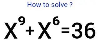 A Nice Olympiad Exponential Problem • How to solve for X in this Equation ?