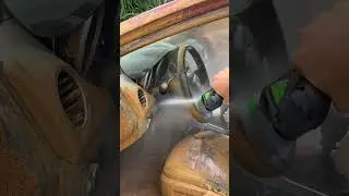 Poor Dad Cleans Broken Car&hellip; Watch The Magic Happen 👀✨🚗 #shorts #shortvideo #car