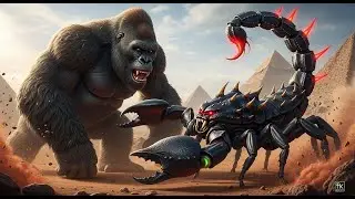 King Kong vs. Giant Scorpion: The Ultimate Monster Battle!