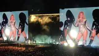 Beyonc&eacute; - Formation live @ On The Run Tour - San Siro Milan - 6th July 2018