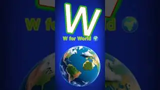 W for Words | ABC Phonics | Learn W Words for Kids | Alphabet Learning #shorts #abcsong