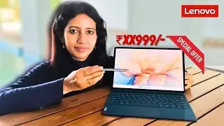 Lenovo Yoga Tab Plus offer Lenovo Yoga Tab Plus | Premium AI Tablet Review in Tamil
