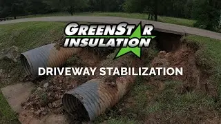 Fixing Dangerous Driveway Voids Over Culverts with Polyurethane Foam