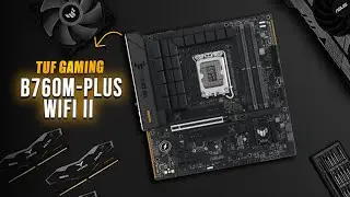 TUF GAMING B760M-PLUS WIFI II 🔥✨ PLACA MÃE COMPLETA DE ALTA PERFORMANCE!