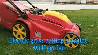 Grass cutting machine | electric grass cutting machine | Wolf Garden