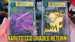 Naruto MNT Graded Return! Naruto CCG