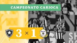 BOTAFOGO 3 X 1 MACA&Eacute; - GOLS - 26/01 - CAMPEONATO CARIOCA 2020