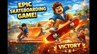 Pulling Off CRAZY Skateboarding Combos in Roblox