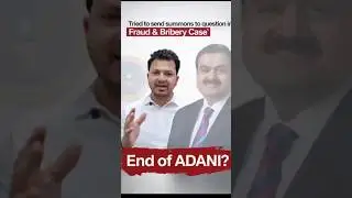 Adani Stocks Crash: Why 1.4 Lakh Crore Was Wiped Out Today #financeshorts #investingindia #adani