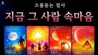 [타로/속마음]💖신들린 속마음🔥이 순간 상대방 자세한 속마음과 상태❗관계흐름과 조언