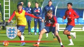 England U21 in Training for 2016 Toulon Tournament | Inside Training