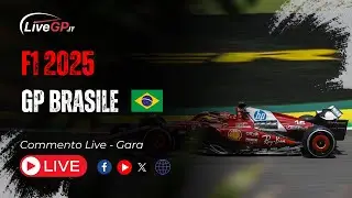 F1 LIVE 🔴 GP Brasile 2025 - Gara