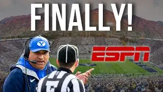 ESPN Finally Puts BYU in the College Football Playoff; Big 12 Making a Huge Playoff Mistake?