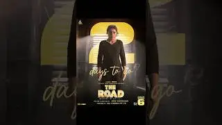 2 Days To Go | #TheRoadFromOct6 | #TheRoad | #trisha | Get ready for #Revengein462Kms