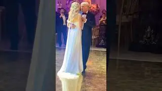 President Donald Trump Dances with Daughter Tiffany Trump ❤️at the Wedding