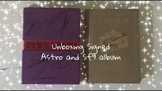 &deg;₊✧.Unboxing My signed Astro all yours and SF9 Turnover album &deg;₊✧.