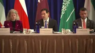 Secretary Rubio Meets Gulf Cooperation Council Ministers on Regional Security #middleeast