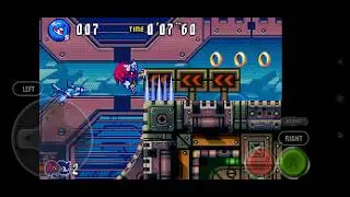 Knuckles drowning in Sonic Advance 3 (New Year Video)