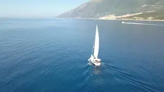 Dh&euml;rmi bay from the sky #drimadhes #dhermi  #palase