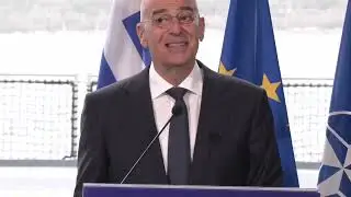Συνάντηση  Δένδια με την Υπουργό Ενόπλων Δυνάμεων της Γαλλίας Catherine Vautrin στη Φρεγάτα «Κίμων»