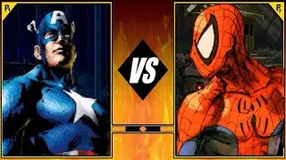 Ultimate Capcom vs. SNK - Captain America vs. Spider-Man