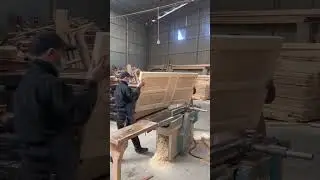 Factory Process - Solid Wood Door Production
