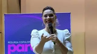 Oksana Ionascu cu Razvan Vasile la ParentX Timisoara (moment integral)