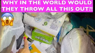 DUMPSTER DIVIN//DUMPSTERS OVERFLOWING WITH  TOILET PAPER, BIRTHDAY SUPPLIES & OH SO MUCH MORE!