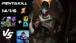 BOTTOM Jhin vs Ashe [PENTAKILL] - EU Grandmaster Patch 25.S2.6