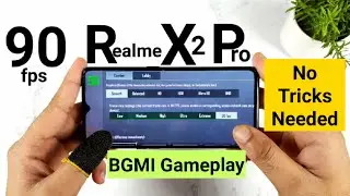 Realme X2 Pro BGMI 90 кадров в секунду работает, никаких трюков не нужно Вау🤯