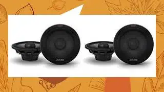 (4) ALPINE R-S65.2 300 Watt 6.5