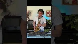 Chill House Sax DJ Set #shorts