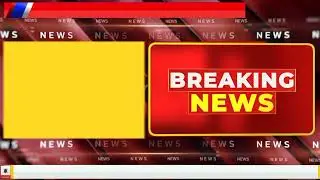 Text Breaking News full project Green Screen Videos For Kinemaster Chroma Key free (1080P_HD)