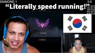 Tyler1 Reacts To Reaching Masters Tier In Korean SoloQ!!!