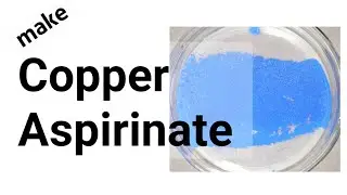 Copper Aspirinate : Synthesis with easily available chemicals