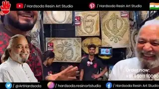 #247 Hardsoda Exhibition Press Coverage || Hardsoda Resin Art Studio