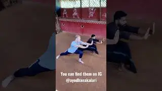 Learning Kalaripayattu in Bangalore at Ayodhana Kalari