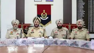 Commissionerate Police Amritsar | Cross-Border Arms & Hawala Network Busted | 22nd Sep 2025