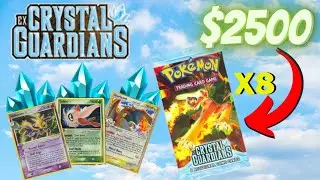 Opening Pokemon Ex Crystal Guardian 8 Packs
