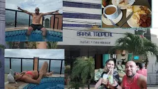 HOTEL BRASIL TROPICAL FORTALEZA-CE, com café da MANHÃ, vista da PISCINA imagens do APARTAMENTO 1305