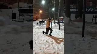 тренировка 09.01.2924 три подхода -8&deg; C