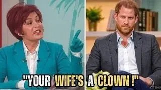 Prince Harry Gets HUMILIATED By Sharon Osbourne On The View After Heated Argument