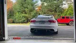 Audi RS5 B8.5 ECS X-PIPE Revving