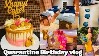 BIRTHDAY VLOG:Quarantine edition|Spa,GRWM,Dinner