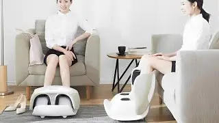 DRS-7000A Leg & Foot Massager | 2-in-1 Design for Total Relaxation!