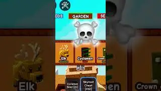 after 60 skyroot chest got cyclamen grow a garden ROBLOX
