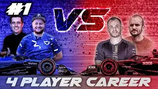 A New Era Begins on F1 23: 4 Player Career Mode