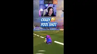 CRAZY pool shot 🤪 #RocketLeague #PoolShot #CrazyShot #ThisIsRocketLeague
