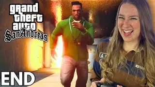 The End Of The Line.. || ENDING REACTION GTA: San Andreas - Part 18 (definitive edition)