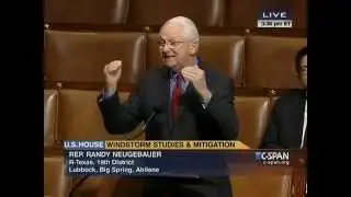 Neugebauer Floor Speech on National Windstorm Impact Reduction Program